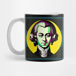 Pop Art Mozart Vinyl Record Album III Mug